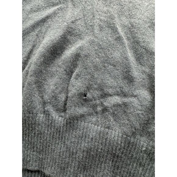 J. Crew Cardigan Sweater Womens XS Gray Cashmere Wool Button Front V-Neck - Picture 4 of 7